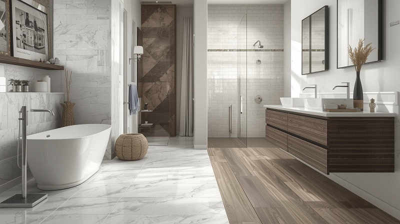 Best Bathroom Flooring Options